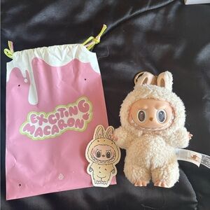 POP MART Labubu Exciting Macaron Soymilk Vinyl Face Figure